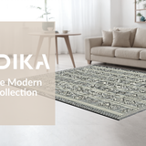 Elegant Monochrome Tiled Arrangement(Black)