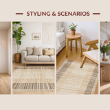 Elegant Textured Waffle Weave(Beige)