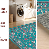 Traditional Ethnic Teal Medallion(Green)