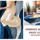 Chic Contemporary Abstract Aesthetic(Blue)