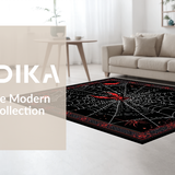 Artful Spooky Circle Bath Accent(Black)