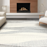 Contemporary Toned Ripple Motif(Gray)