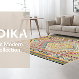 Chic Coastal Striped Design(Beige)