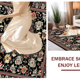 Rustic Distressed Geometric Design(Black)