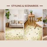 Lush Greenery Inspired Composition(Beige)