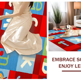 Joyful Kid Centric Educational Layout(Red)