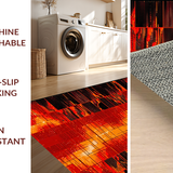 Energetic Colorful Fluid(Red)