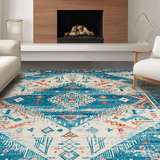 Contemporary Curved Linear Design(Blue)