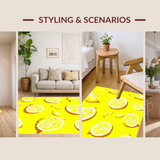 Whimsical Citrus Patterned Delight(Yellow)
