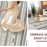 Artful Tiled Geometric Aesthetic(Black)