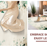 Elegant Neutral Botanical Motif(Beige)