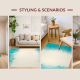 Luxurious Textured Graphic Motif(White)