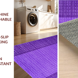 Ultra Soft Area Rug, Non Slip, Stain Resistant, Washable Area Rugs for Living Room, Bedroom, Trendy Soft Modern Viscosity(Purple)