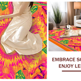 Trendy Quirky Rainbow Visual(Yellow)