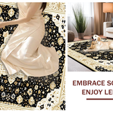 Updated Oriental Medallion Elegance(Black)