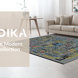 Elegant Black and White Contrast(Blue)