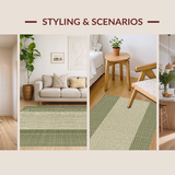 Elegant Grid Motif Sophistication(Beige)