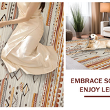 Charming Cozy Chic Geometric Flair(Beige)