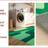 Ultra Soft Area Rug, Non Slip, Stain Resistant, Washable Area Rugs for Living Room, Bedroom, Modern Playful Washable Nursery Accent Rug(Green)