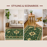 Cozy Classic Medallion Design(Green)