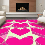 Funky Heart Shaped Accent(Pink)