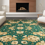 Elegant Faded Floral Aesthetic(Green)