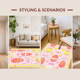 Festive Pastel Egg Motif(Pink)