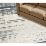Ultra Soft Area Rug, Non Slip, Stain Resistant, Washable Area Rugs for Living Room, Bedroom, Subtle Gray Animal Print Style(Gray)