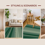 Vibrant Layered Rustic Elegance(Green)