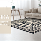 Southwestern Ethnic Geometric Elegance(Black)