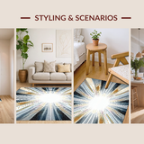 Chic Earthy Trellis Fusion(Gray)