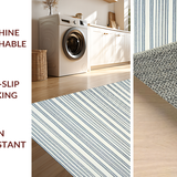 Chic Minimalist Cotton Stripe Design(Beige)