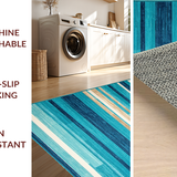 Dynamic Aqua Blue Surf Design(Blue)