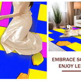 Joyful Brightly Hued Interactive Surface(Blue)