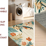 Artistic Colorful Feather Design(Beige)