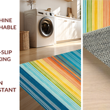 Eclectic Rainbow Geometric Fusion(Blue)