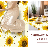 Elegant Botanical Round Composition(Yellow)