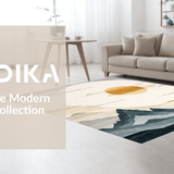 Contemporary Earthy Geometric Touch(Beige)