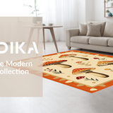 Colorful Quirky Mushroom Aesthetic(Beige)