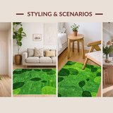 Lush Playful Textured Elegance(Green)