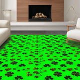 Bold Graphic Shamrock Artistry(Green)