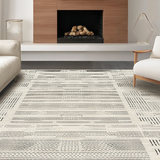Chic Subtle Tiled Design Elements(Beige)