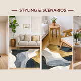 Elegant Gold and Gray Ogee Prints(Gray)