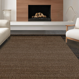Ultra Soft Area Rug, Non Slip, Stain Resistant, Washable Area Rugs for Living Room, Bedroom, Elegant Shaggy Hide Design(Brown)