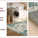 Elegant Sage Toned Lattice Design(Beige)