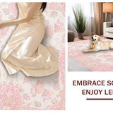 Chic Plush Contemporary Appeal(Pink)