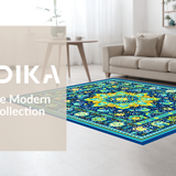 Rustic Colorful Textured Layers(Blue)