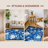 Intricate Butterfly Motif Aesthetic(Blue)