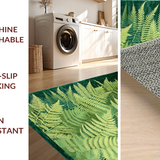 Elegant Deep Fern Textured Aesthetic(Green)