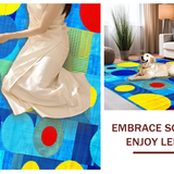 Eye Catching Blue Circular Visuals(Blue)